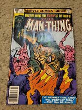 The Man-Thing 3 (2nd series) Marvel Comics lot 1979 picture