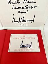 Our Journey Together By Donald J. Trump Signed Book Autographed Edition NEW 🚚✅ picture