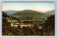 Dorest Village VT- Vermont, Aerial East From Kellogg Hill, Vintage Postcard picture