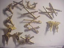 WW 2 HUGE LOT OF OFFICERS COLAR INSIGNIA picture