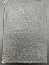 Vtg. 1928 Presented Masonic Textbook For Use By The Lodges of West Virginia picture