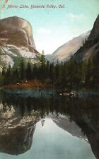 Vintage Postcard 1908 Mirror Lake Pines Mountain Yosemite Valley California CA picture