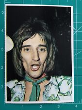 1973 PANINI PICTURE POP '73 ROCK STARS STICKER CARD ROD STEWART  picture
