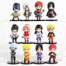 12 Pcs/Set Anime Naruto Kakashi Gaara PVC Action Figure Collectible Toy Gifts    picture