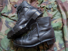 1972 BRITISH ARMY MARINE COMMANDO FALKLANDS war era DMS leather COMBAT BOOTS UK9 picture