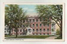 Mercy Hospital-Janesville Wisconson-to Saint Paul Minnesota 1922 Postmark picture