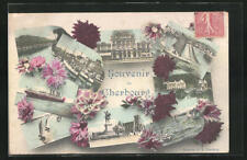 CPA Cherbourg, verschiedene Stadtansichten 1907  picture