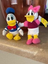 VINTAGE Kellog's Donald and Daisey Duck Bean Plush 5