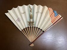 RARE Antique ALASKA-YUKON-PACIFIC EXPOSITION, Seattle, 1909, HAND FAN JAPAN DAY picture