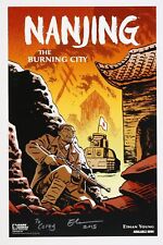 Nanjing The Burning City Print by Ethan Young picture