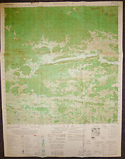 LAOS - 1971 RARE MAP - 6242 i - BAN NATHON - BAN RAVING - ROUTE 92 - Vietnam War picture