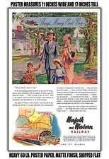 11x17 POSTER - 1948 Things Money Can't Buy Norfolk and Western Railway picture