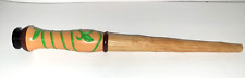 MagiQuest Wizard Wand Wood Style Brown With Leaves Great Wolf Lodge picture