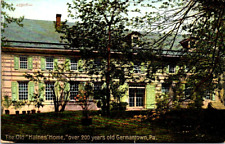 Germantown Philadelphia Pa~Old Haines Home Over 200 Years Old~DB Postcard~c1907 picture
