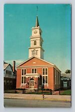 Salem NJ-New Jersey, First Baptist Church, Religion, Antique, Vintage Postcard picture