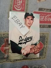 SANDY KOUFAX, BROOKLYN DODGERS, GLOSSY COLOR 4X6 PHOTO, BRAND NEW picture