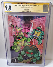 IDW TMNT Color Classics #1 PMC40 CGC SS 9.8 - Signed & Sketched Dan Berger picture