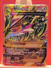 Mega M Rayquaza EX 98/98 Ancient Origins Full Art Secret Rare Gold Pokemon Card picture