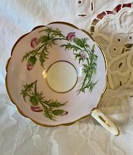 Royal Stafford Teacup ONLY Scotch Thistle, Scallop Edging.  Beautiful 💕 picture