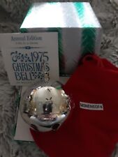  1975 WALLACE SILVER PLATE SLEIGH BELL picture