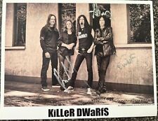 KiLLeR DWaRfS Band Signed 8x10 Promotional Photo picture