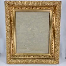 Vintage Antique Gilded Gold Picture Frame Gilt Wood and Gesso for 14X11 picture