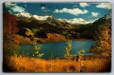 Postcard Trout Lake & the San Juan Range Colorado   A15 picture