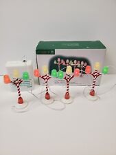 Dept 56 Gumdrop Street Lamps Village Accessories #52966 Retired Battery Operated picture