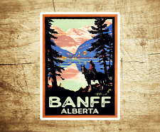 Banff National Park Alberta Canada Sticker Decal 3.75