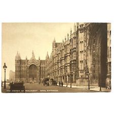 Antique TUCK'S Postcard - The Houses of Parliament Royal Entrance UNPOSTED picture