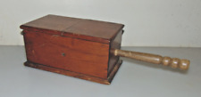 Old Vintage Wood MASONIC Ballot Voting Box FRATERNAL picture