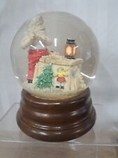 Works The San Francisco Music Box Company Santa Workahop Snow Globe picture