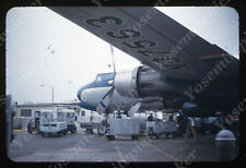 sl72  Original slide 1950's Red Kodachrome United Airlines boeing 737 413a picture
