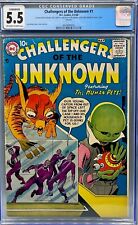 Challengers of the Unknown 1 CGC 5.5 Conserved Jack Kirby picture