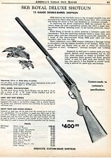 1961 Print Ad of SKB Royal Deluxe Shotgun picture