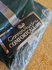 CANNON ROYAL FAMILY Vintage Twin Flat Sheet Green NOS U.S.A. picture
