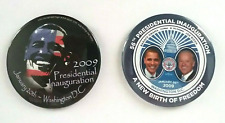 Lot of  2 BARACK OBAMA BIDEN 2009 Presidential Inauguration 3