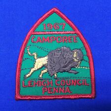 Boy Scout 1967 Lehigh Council Penna. Camporee Patch 2311B1 picture