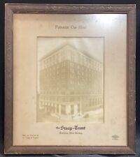 Antique 1920s Trenton New Jersey Hotel Stacy Trent Advertising Photo in Frame picture