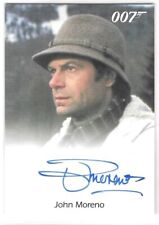 James Bond 50th Anniversary Series One John Moreno Autograph (Luigi Ferrara) picture