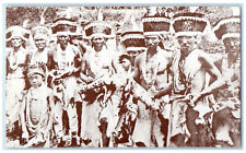 1901 Ericson Photo of Humboldt County Indians Taken at Pecwan OR Postcard picture
