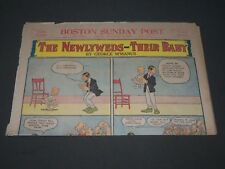 1907 SEPTEMBER 1 BOSTON SUNDAY POST COLOR COMICS SECTION - NP 2834 picture