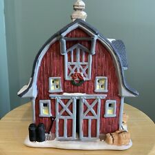 Holiday Time 2014 Country Charm Collection Red Barn picture