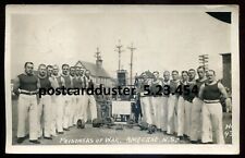 AMHERST Nova Scotia 1919 German Prisoners of War Camp. Real Photo Postcard picture