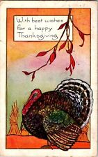 KAPPYSstamps ANTIQUE POST CARDS - THANKGIVING  1924 (NEW8) picture