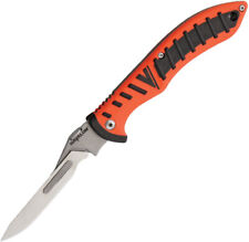 Havalon Forge Orange/Black Folding Pocket Knife w/ Pouch 60ARHO picture