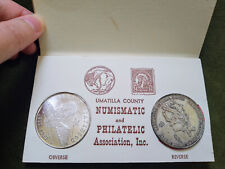 1959 Pendleton Oregon Challenge Coins In Holder Umatilla County Numismatic Assoc picture
