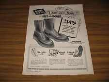 1959 Print Ad Acme Boots Feather-Wedge for Outdoors Clarksville,TN picture