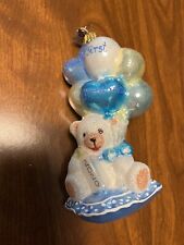 NWOT Neiman Marcus Baby Boy 2020 Christmas Ornament picture