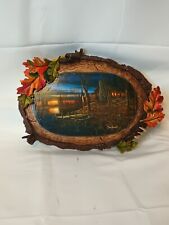 Jim Hansel Wood made of hand crafted resin multi color picture